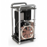 Streacom DA6 Vertical Open Frame ITX Case