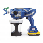 GRACO ULTRA AIRLES PAINT GUN ( 2 x AKU. 2AH DEWALT+ LOAD ) + BAG