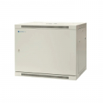 EMITERNET Single hanging cabinet 19'' 9U, full sheet metal door, 600&times;450&times;500mm width/depth/height. EM/AP6409-B