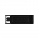Kingston | USB Flash Drive | DataTraveler 70 | 256 GB | USB 3.2 Gen 1 Type-C | Black