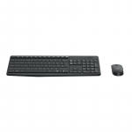 Logitech Keyboard MK235 Wireless KBD+Mouse Grey CZ