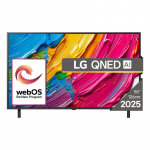 LG 50QNED80A3A | 50 | Smart TV | webOS 25 | UHD | Black