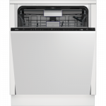 BEKO Dishwasher | BDIN36532 | Built-in | Width 60 cm | Number of place settings 15 | Number of programs 6 | Energy efficiency class D | Display | White