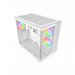 Montech KING 65 PRO PC Case, Midi-Tower, ATX, ARGB, Tempered Glass - white