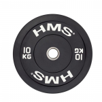 HMS Fitness BBR10 1 pc(s) Olympic Rubber-coated weight disc