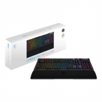 KEYBOARD GAMING BLACK US/STRIKE PRO W SILENT US MSI