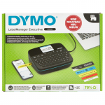 DYMO LabelManager Executive 640 CB Portable Label Printer | Compact Label Maker Machine with QWERTY Keyboard | Bluetooth & USB Connectivity | Compatible with D1 Standard & Durable Labels