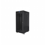 Lanberg | Rack cabinet 19" free-standing 27U/600x600 (flat pack) with mesh door, LCD | FF01-6627-23BL | Black