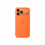 Apple iPhone 17 Pro Max Silicone Case with MagSafe &ndash; Orange | Apple