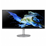 Acer CB342CU computer monitor 86.4 cm (34") 3440 x 1440 pixels UltraWide Quad HD LCD Black, Silver