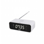 Clock radio with wireless charger and FM Adler Adler