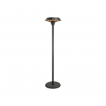 TunaBone | Electric Standing Infrared Patio Heater | TB2068S-01 | Patio heater | 2000 W | Number of power levels 3 | Suitable for rooms up to 20 m&sup2; | Black | IP45