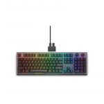 Dell | Alienware Tri-Mode AW920K | Wireless Gaming Keyboard | Wireless | RGB LED light | US | Bluetooth | Dark Side of the Moon | Numeric keypad | CHERRY MX Red | Wireless connection