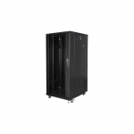 Lanberg | Rack cabinet 19" free-standing 27U/600x800 (flat pack) | FF01-6827-12B | Black