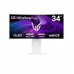 LG | 34GX90SA-W | 34 " | OLED | 21:9 | 240 Hz | 1 ms | 3440 x 1440 pixels | 250 cd/m&sup2; | HDMI ports quantity 2 | White