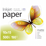 ColorWay PrintPro Photo Paper, 500 sheets | Matte | 190 g/m&sup2; | 10x15