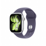 Apple Watch Series 11&nbsp;GPS&nbsp;42mm&nbsp;Silver Aluminium Case with Purple Fog Sport Band - M/L | Apple