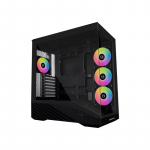 Lian Li Vector V100 Midi Tower Black, Transparent