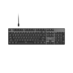 Natec Amberjack | Keyboard | Wired | US | Linear | White backlight, Hot-swappable switches, Anti-ghosting, Built-in memory, Macro recording | Black/Gray