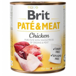 BRIT Pat&eacute; - Meat with chicken - wet dog food - 800g