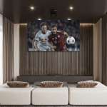 Maclean MC-880 Electric Ceiling TV Mount, 32"-70" 35kg max + Remote Control max VESA 600x411