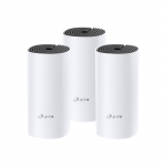 Whole Home Mesh WiFi System | Deco M4 (3-Pack) | 802.11ac | 300+867 Mbit/s | 10/100/1000 Mbit/s | Ethernet LAN (RJ-45) ports 2 | Mesh Support Yes | MU-MiMO Yes | No mobile broadband | Antenna type 2xInternal | No