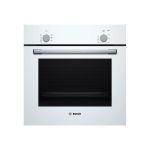 Bosch Oven | HBF010BV1S | 66 L | Electric | Manual | Control knob | Height 59.5 cm | Width 59.4 cm | White