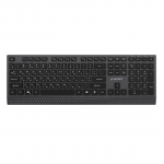 Gembird KB-MCH-06-CYRL Slim wired multimedia keyboard with Type-C adapter, Cyrillic layout, black