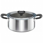 5L pot stainless steel with lid Functional Form