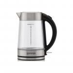 Gorenje Kettle | K17GDWII | 2200 W | Electric | 1.7 L | 360&deg; rotational base | Stainless steel/Glass | Stainless steel/Transparent