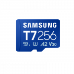 Samsung MicroSD card | T7 | 256 GB | microSDXC | Flash memory class U3, V30, A2