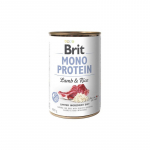 BRIT MONO PROTEIN Wet dog food Lamb with rice 400 g