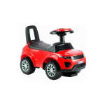 Ride-on for toddler car red lights up + game at the steering wheel 613W