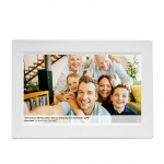 Denver PFF-1015W digital photo frame White 25.6 cm (10.1") Touchscreen Wi-Fi