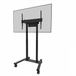 NEOMOUNTS BY NEWSTAR MOTORISED MOBILE FLOOR STAND - VESA 100X100 UP TO 800X600 BLACK