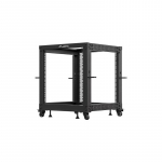 Lanberg OR01-6112-B rack cabinet 12U Freestanding rack Black