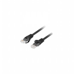 LANBERG Patchcord cat.6 UTP LSZH CU 5m black Fluke passed