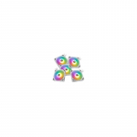 Bitspower Notos RGB PWM Fan, 120mm - White, 5-Pack