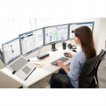 Kensington SmartFit One-Touch Height-Adjustable Dual Monitor Arm