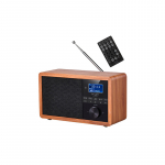 Adler | Radio DAB+ Bluetooth | AD 1184 | Alarm function | Black/Brown