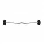 HMS GSL25 fixed barbell/rubber broken bar 25 kg