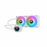 Thermaltake TH240 V2 ARGB Processor Liquid cooling kit 24 cm White 1 pc(s)