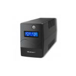 Qoltec Monolith uninterruptible power supply (UPS) Double-conversion (Online) 1 kVA 600 W 2 AC outlet(s)