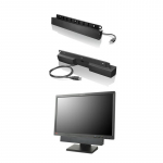 Lenovo USB Soundbar Black 2.0 channels 2.5 W