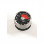 GEFU OPTICO Mechanical kitchen timer Black, Stainless steel