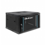 Qoltec 54465 19" RACK cabinet | 6U | 600 x 600 x 370 | Tempered doors | Hanging