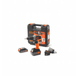 BLACK - DECKER | Cordless Drill/Driver with 2.0 Ah/4.0 Ah Battery | BCD003MEM2K-QW | 18 V | 2.0/4.0 Ah | Lithium
