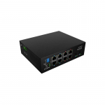 SWITCH LANBERG ILGE-8P-2S-120 LIGHT INDUSTRIAL POE 4XBT 4XAT 2XSFP DIN GIGABIT ETHERNET
