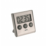GEFU CONTARE Digital kitchen timer Black, Stainless steel