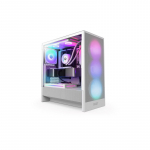 NZXT H5 Flow RGB Midi Tower White